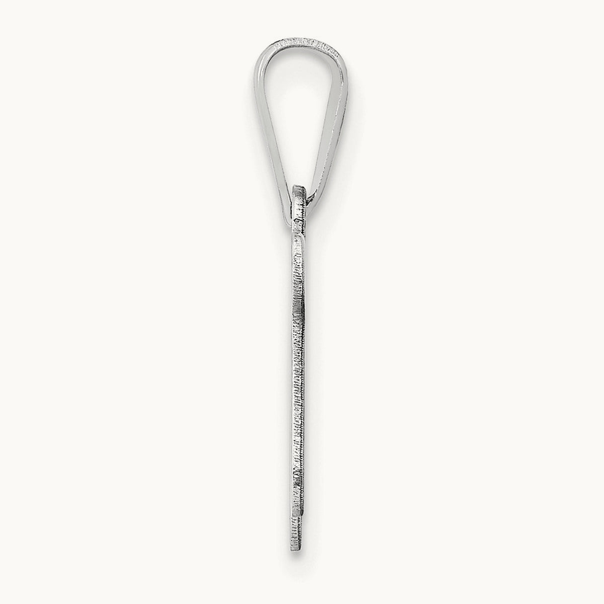Chai Pendant — 14K White Gold