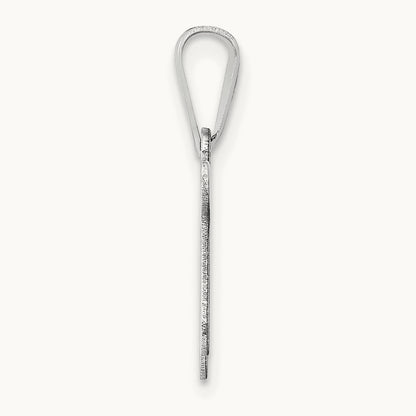 Chai Pendant — 14K White Gold