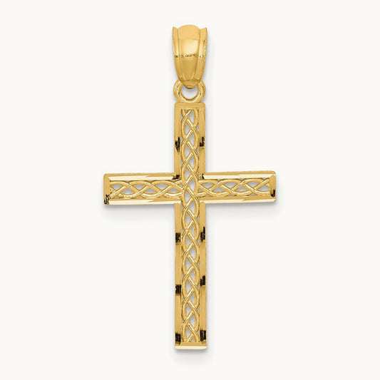 Filigree Cross Pendant — photo set
