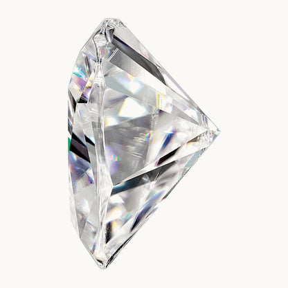 Trillion True Light G-H-I Moissanite, 3mm