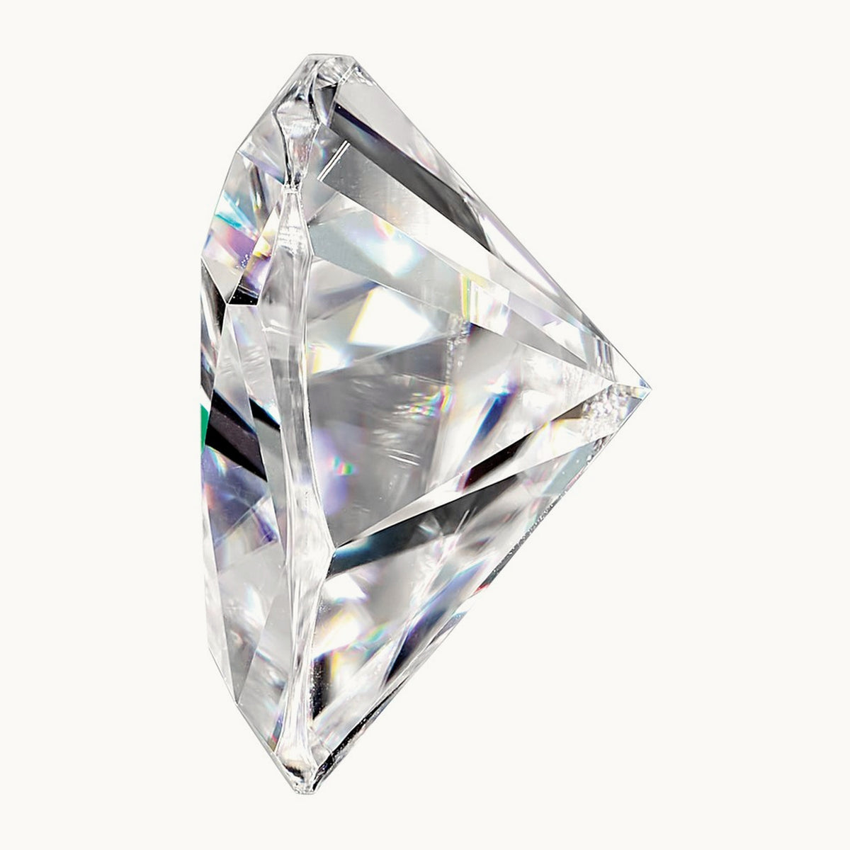 Trillion True Light G-H-I Moissanite, 4.5mm