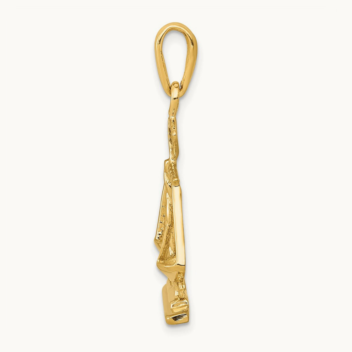Scales of Justice Pendant, 14K