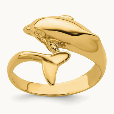 Polished Dolphin Ring — photo set