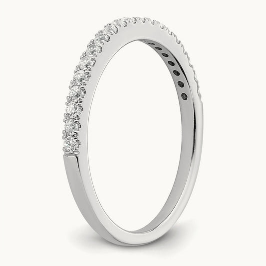 Complete Diamond Wedding Band, 14K White Gold