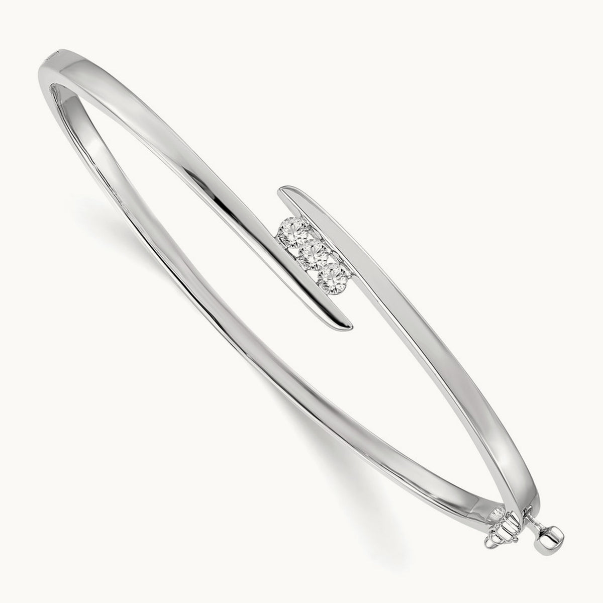 Bangle Bracelet, 0.25 ct tw Lab-Grown Diamond