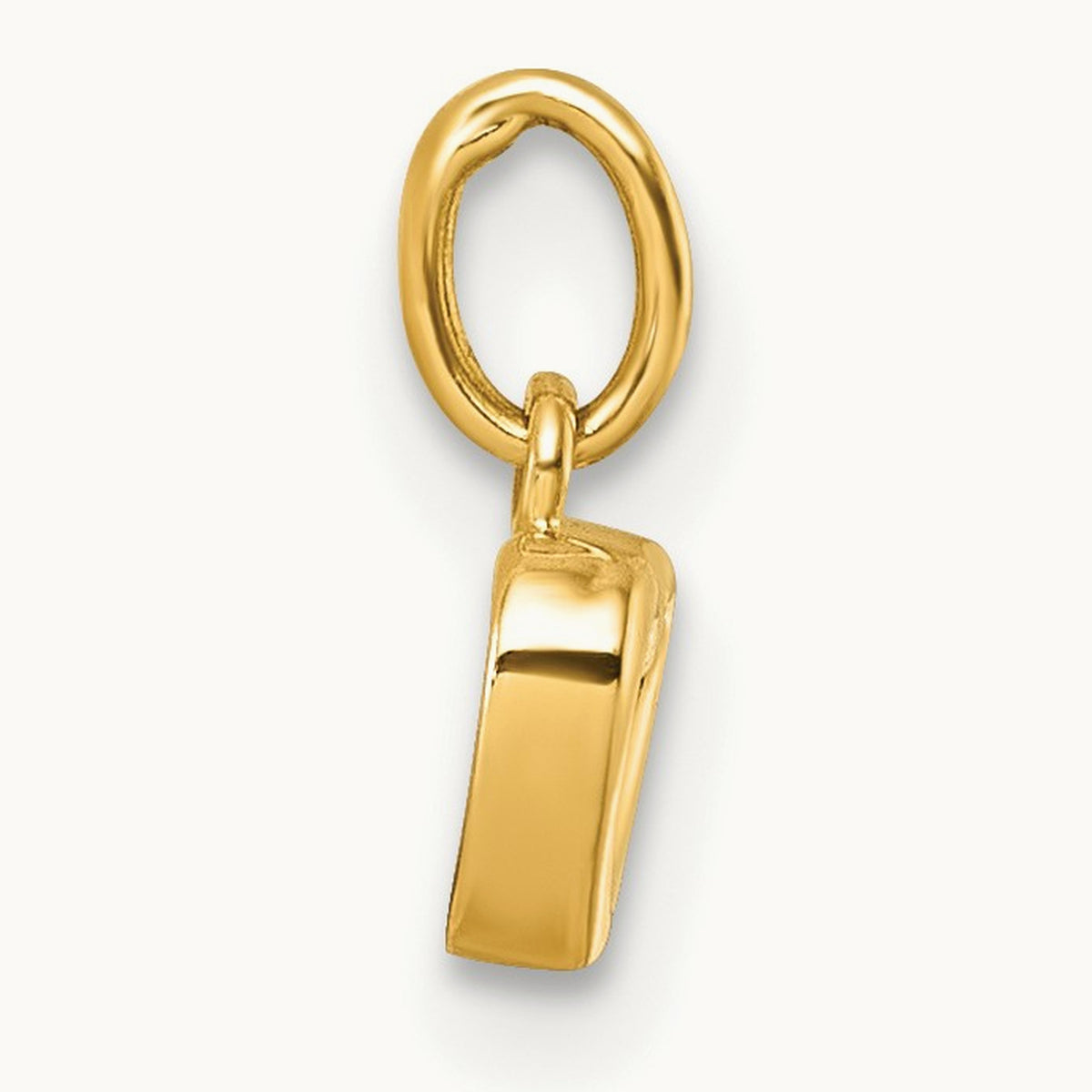 Polished Heart Pendant, 14K