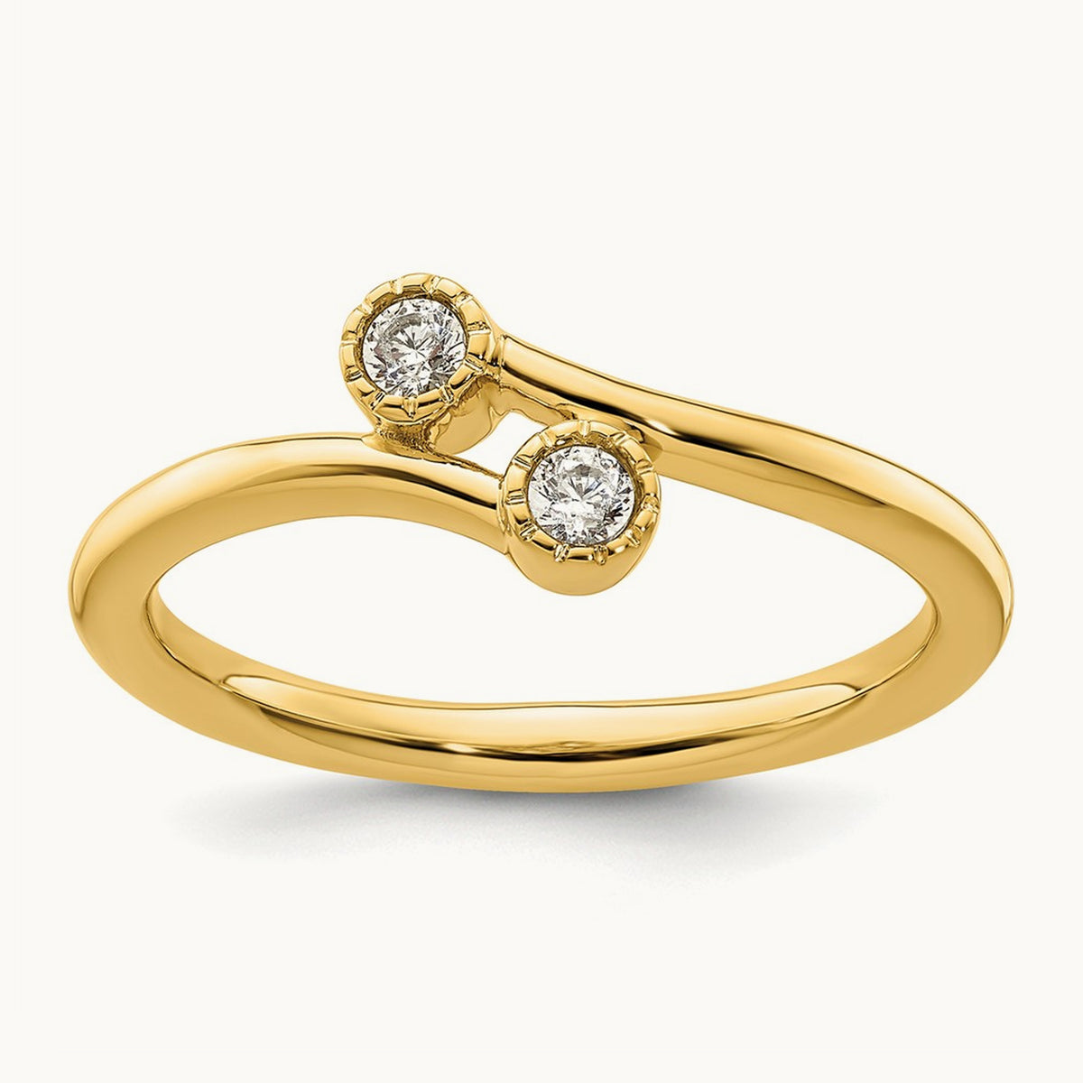 Promise/Engagement Ring, 0.10 ct tw