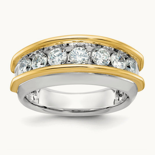 Men's Ring, 1.50 ct tw Lab-Grown Diamond
