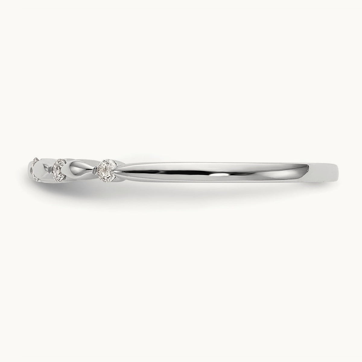Diamond Band — 14K White Gold, 7
