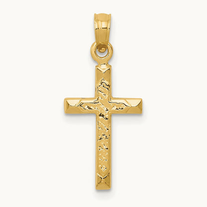 Cross Pendant, 14K