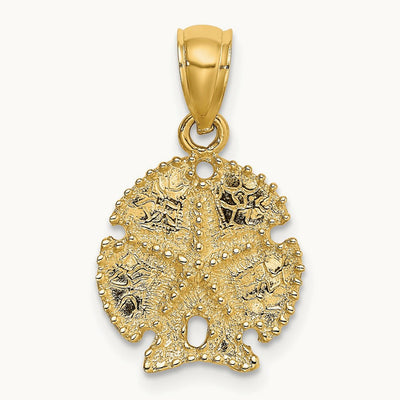 Starfish on Sand Dollar Charm — photo set