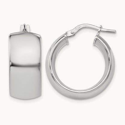 Hoop Earrings — Leslie's — 18mm