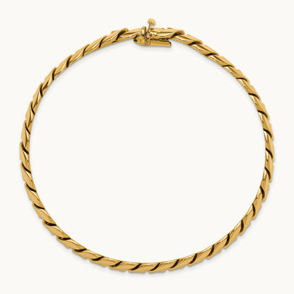 Polished Fancy Link Men's Bracelet — photo set