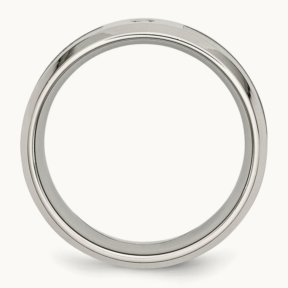 Polished Camouflage Diamond Band — photo set