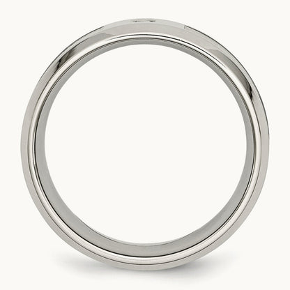Polished Camouflage Diamond Band — photo set