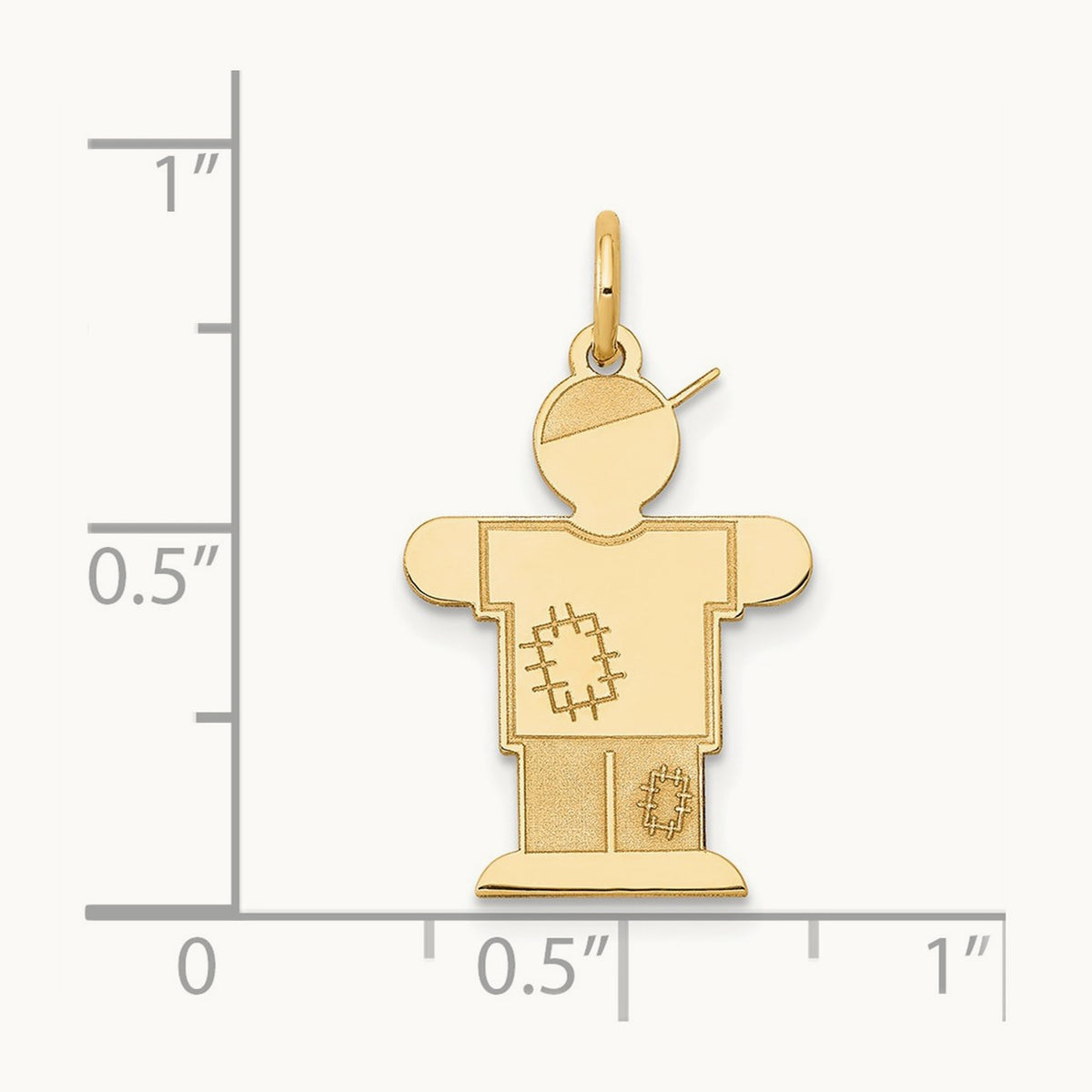Kid Charm — 14K Yellow Gold