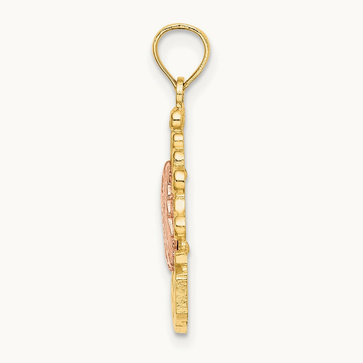 I HEART MEXICO w/ Eagle Charm, 14K Two-tone