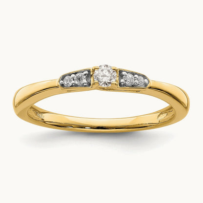First Promise Diamond Complete Promise/Engagement Ring — photo set