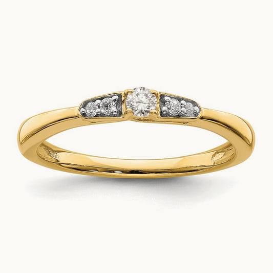 First Promise Diamond Complete Promise/Engagement Ring — photo set