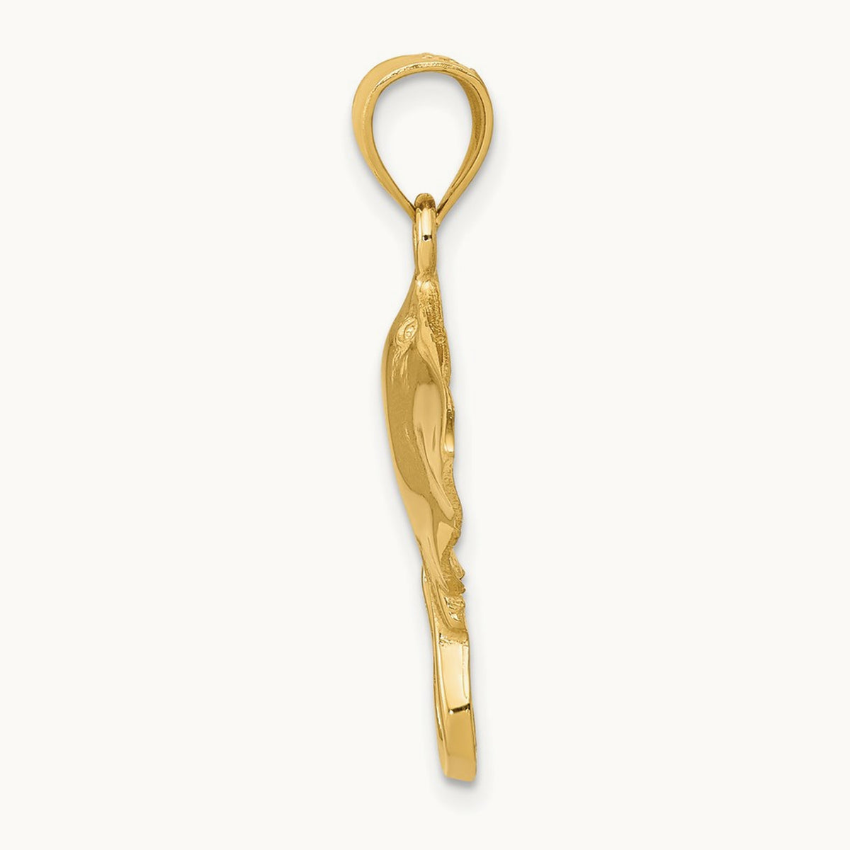 Stingray Pendant, 14K