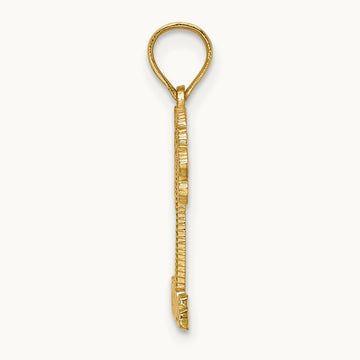 ST. THOMAS Under Palm Tree Charm, 14K