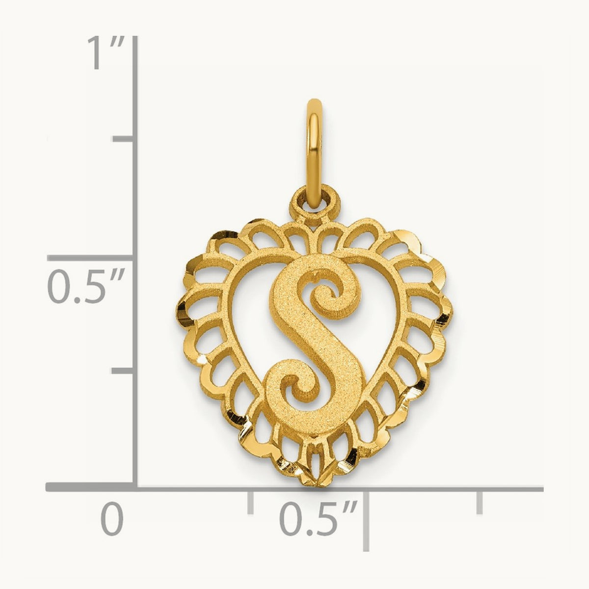 Heart Charm — S