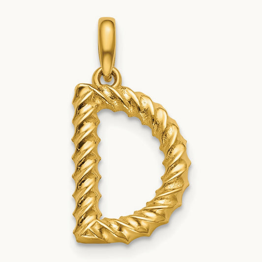 Fancy Twist, 14K Yellow Gold