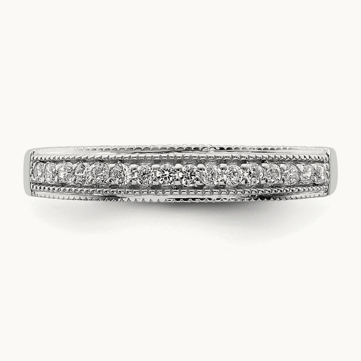 Diamond Band, 14K White Gold