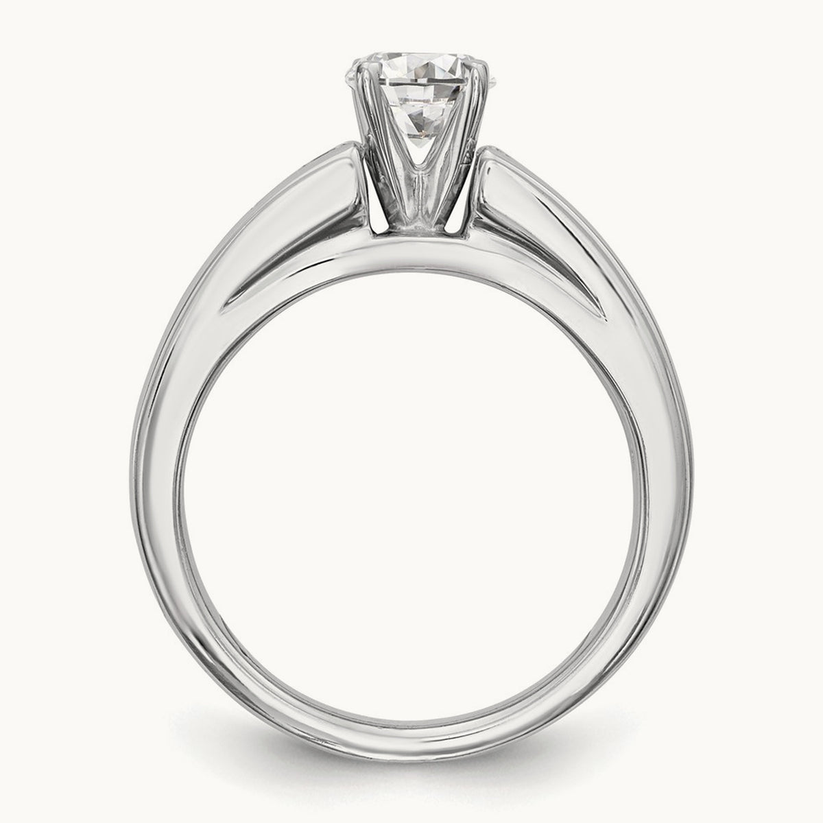 Peg Set Engagement Ring Mounting