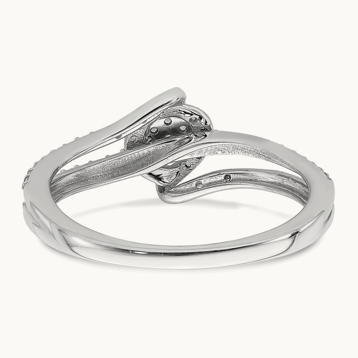 Diamond Cluster Complete Engagement Ring — photo set