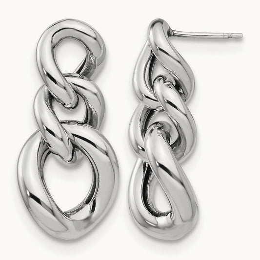 RH- Polished Post Dangle Earrings — Leslie's — photo set