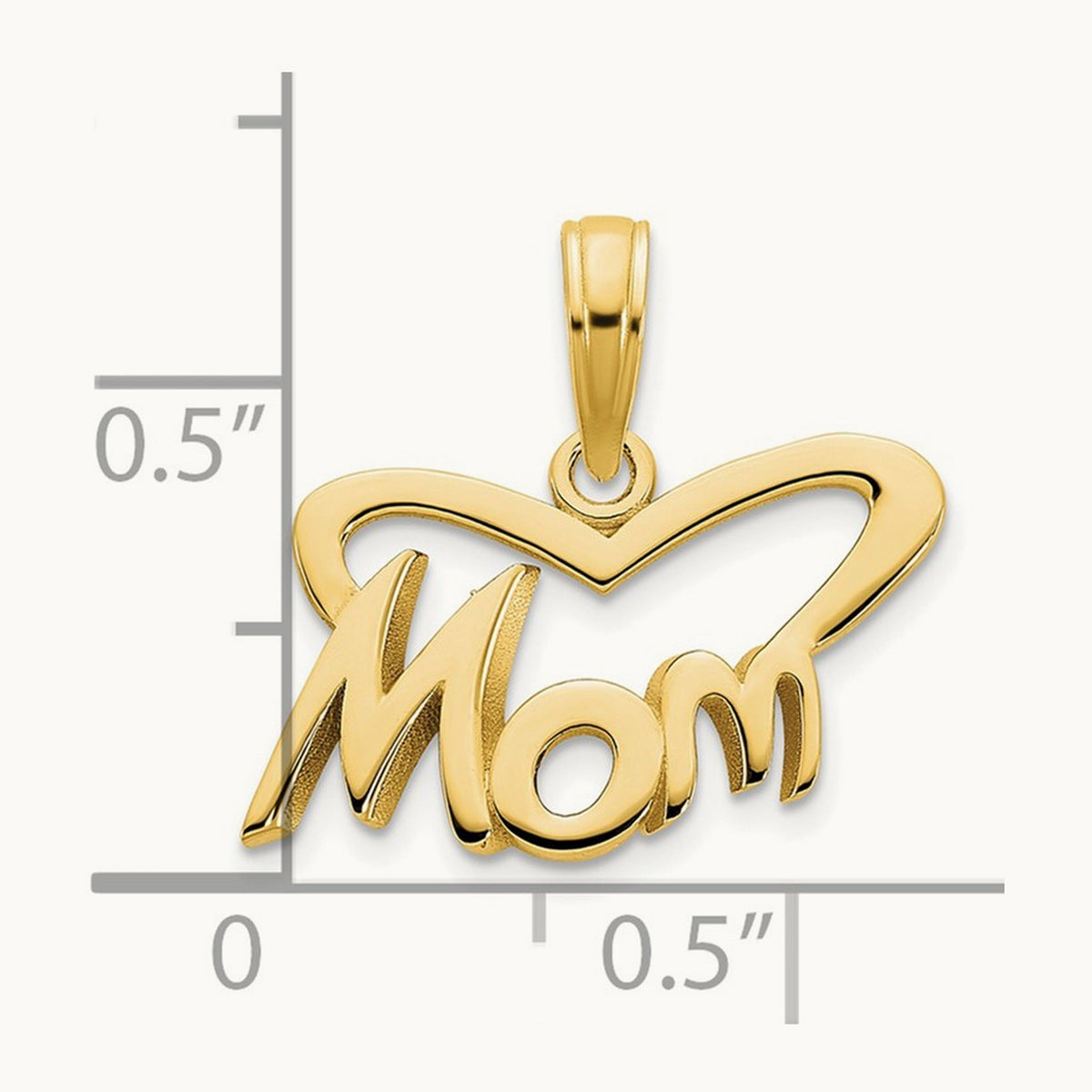 MOM Heart Pendant — photo set