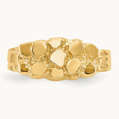 Nugget Ring, 14K