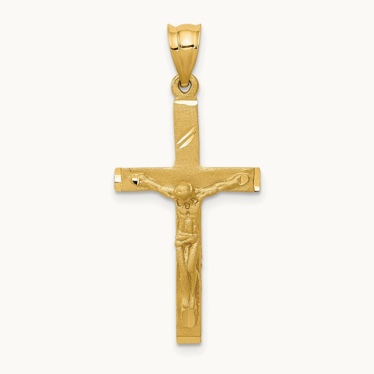 Crucifix Pendant, 14K