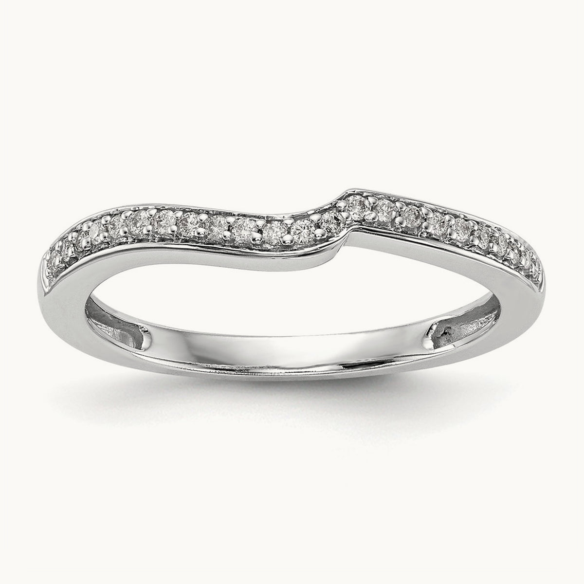 Wedding Band, 0.10 ct tw Lab-Grown Diamond
