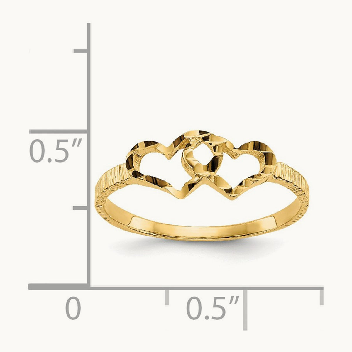 Children's Heart Ring, 14K