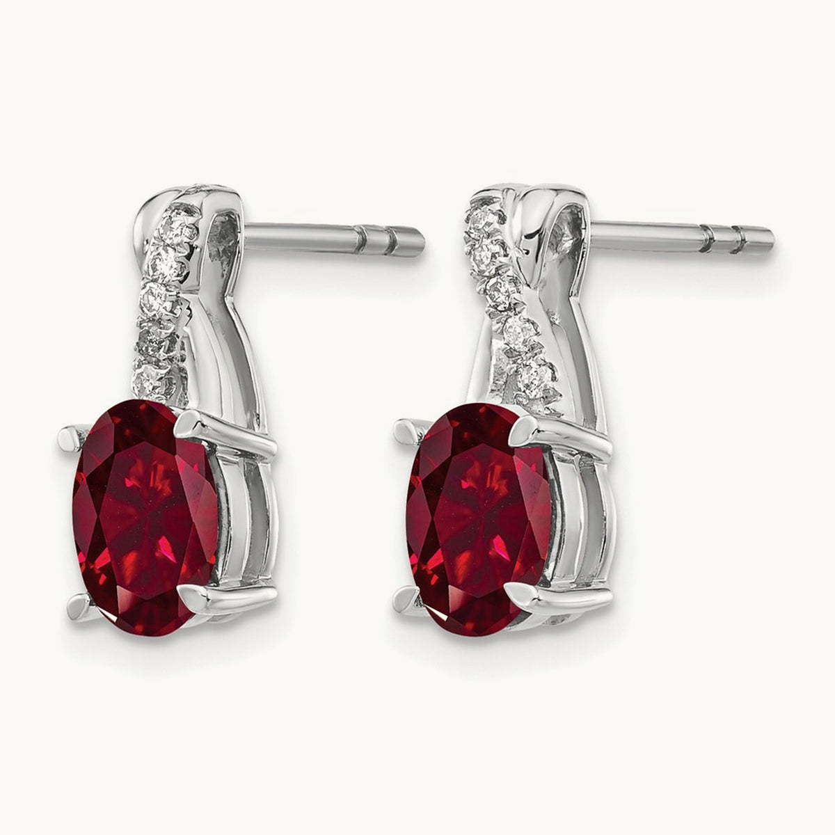 Ruby and Diamond Earrings — photo set