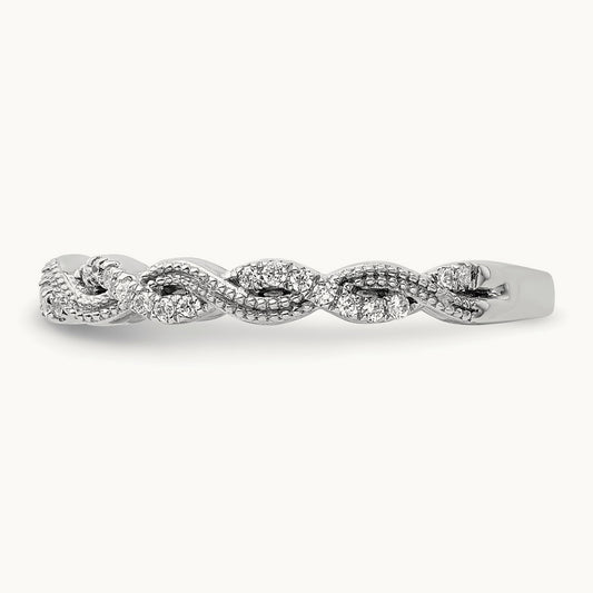 Wedding Band, 0.15 ct tw Lab-Grown Diamond