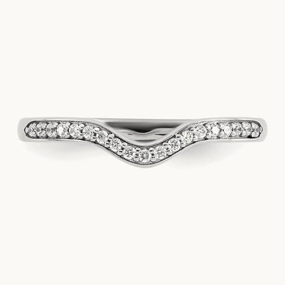 Wedding Band, 0.10 ct tw Lab-Grown Diamond