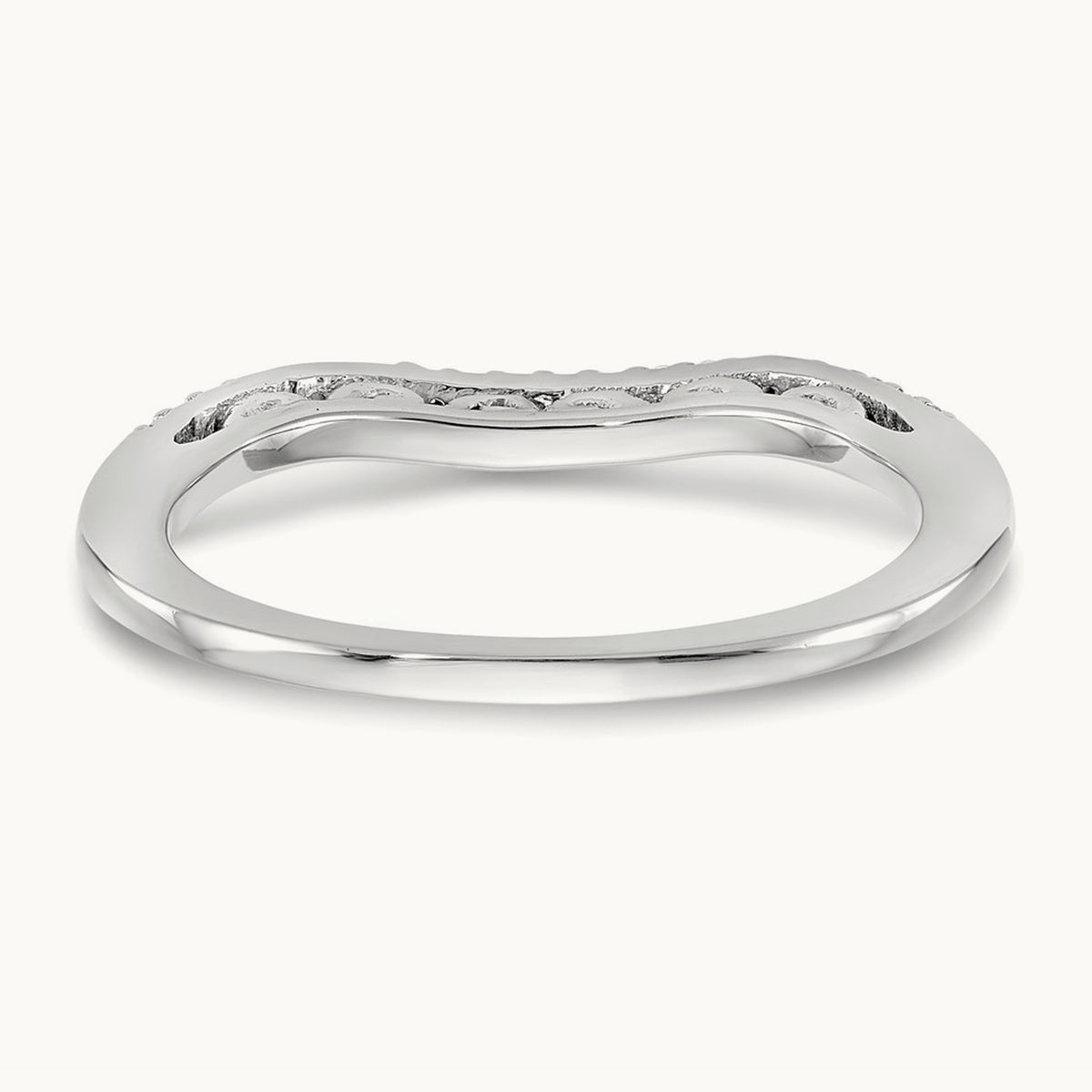 Diamond Band, 14K White Gold