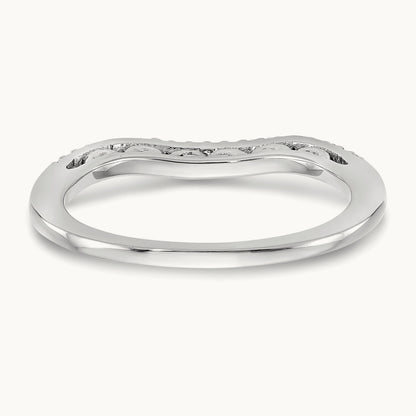 Diamond Band, 14K White Gold
