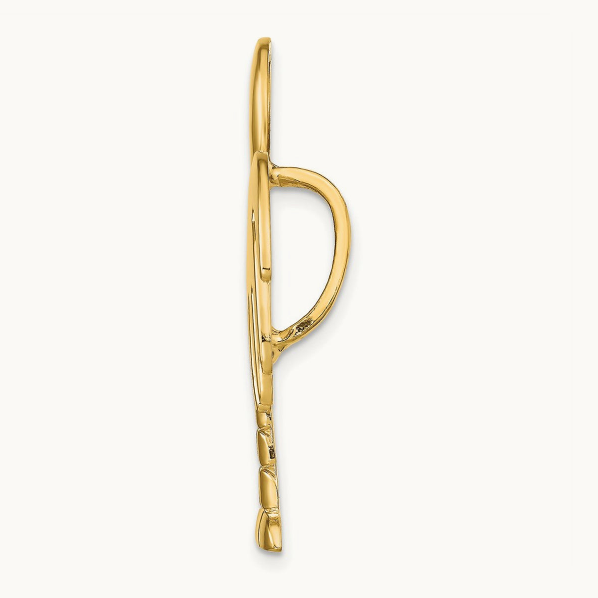 CHARLESTON Palmetto w/Moon Slide, 14K