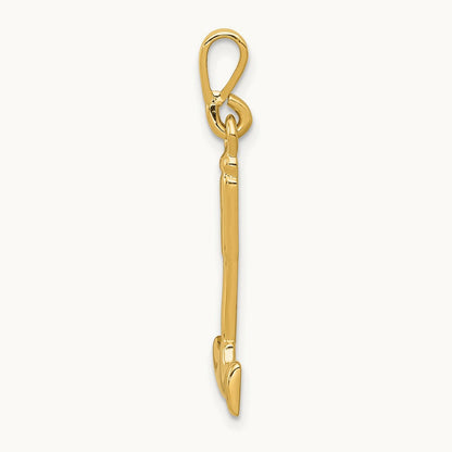 Hammer Charm, 14K