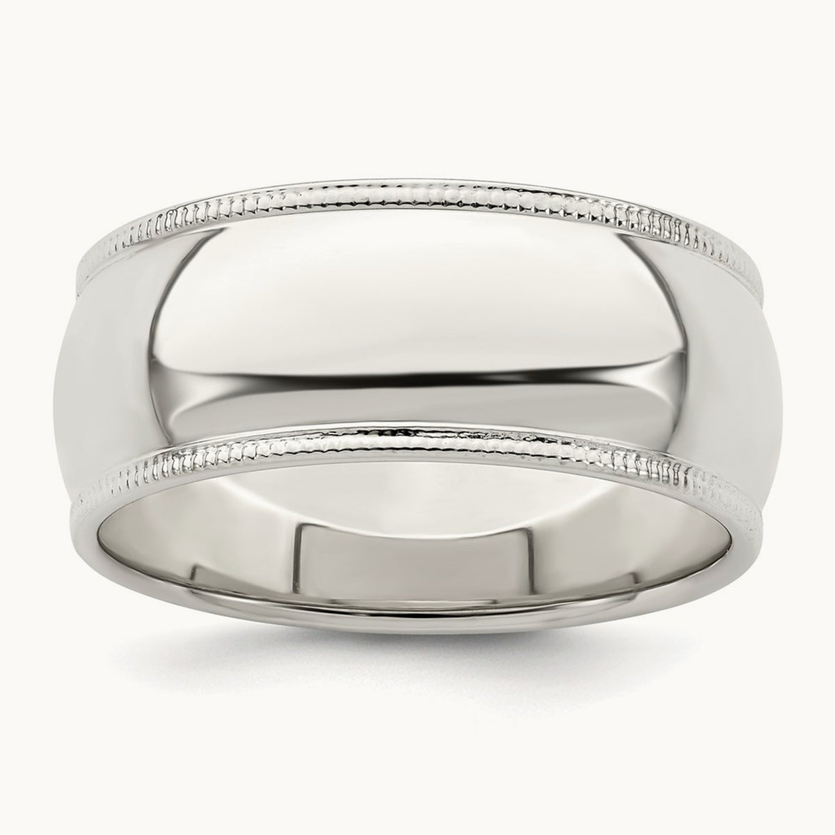 Half Round Milgrain Band — photo set