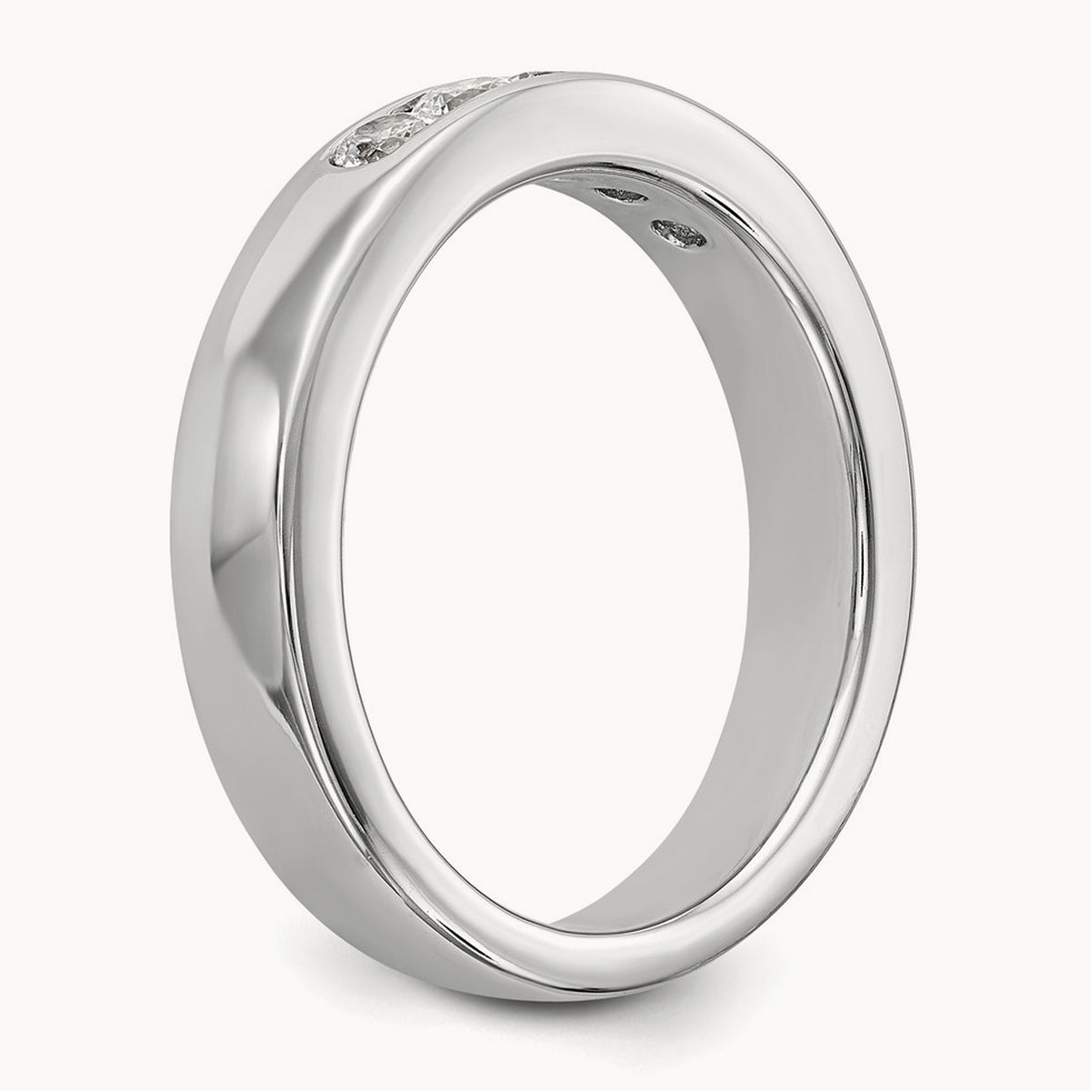 5-Stone Diamond Channel Band — 0.40 ct tw, 6