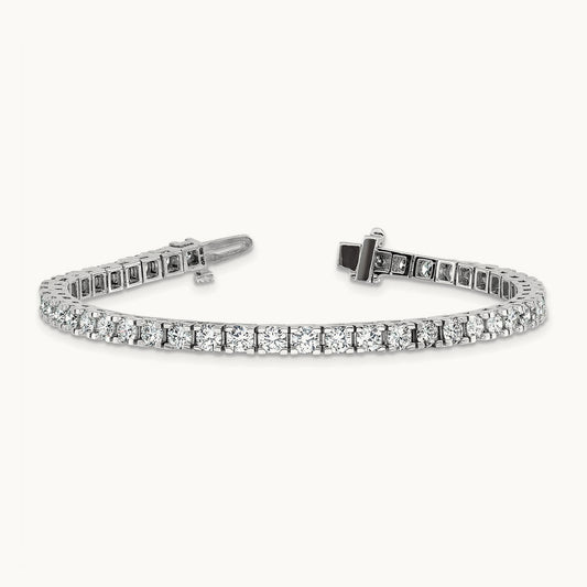 Round Tennis Bracelet, 6.00 ct tw Lab-Grown Diamond