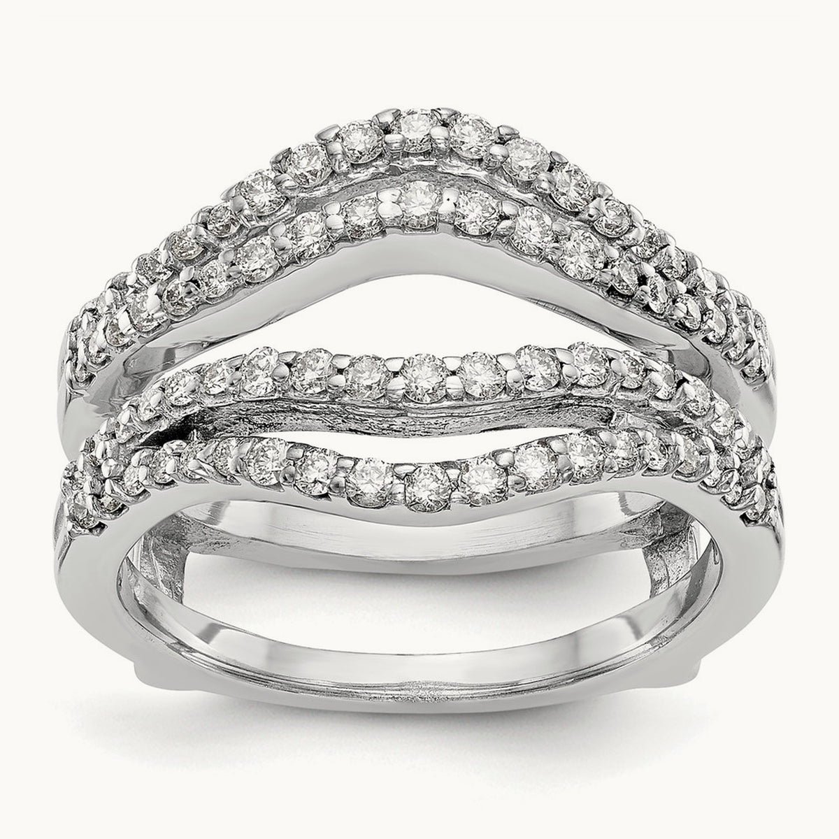Diamond Guard, 14K White Gold