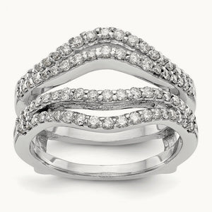 Diamond Guard, 14K White Gold