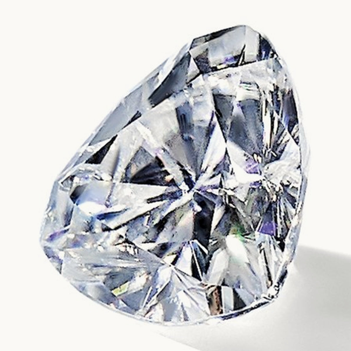 Trillion Pure Light D-E-F Moissanite, 7mm