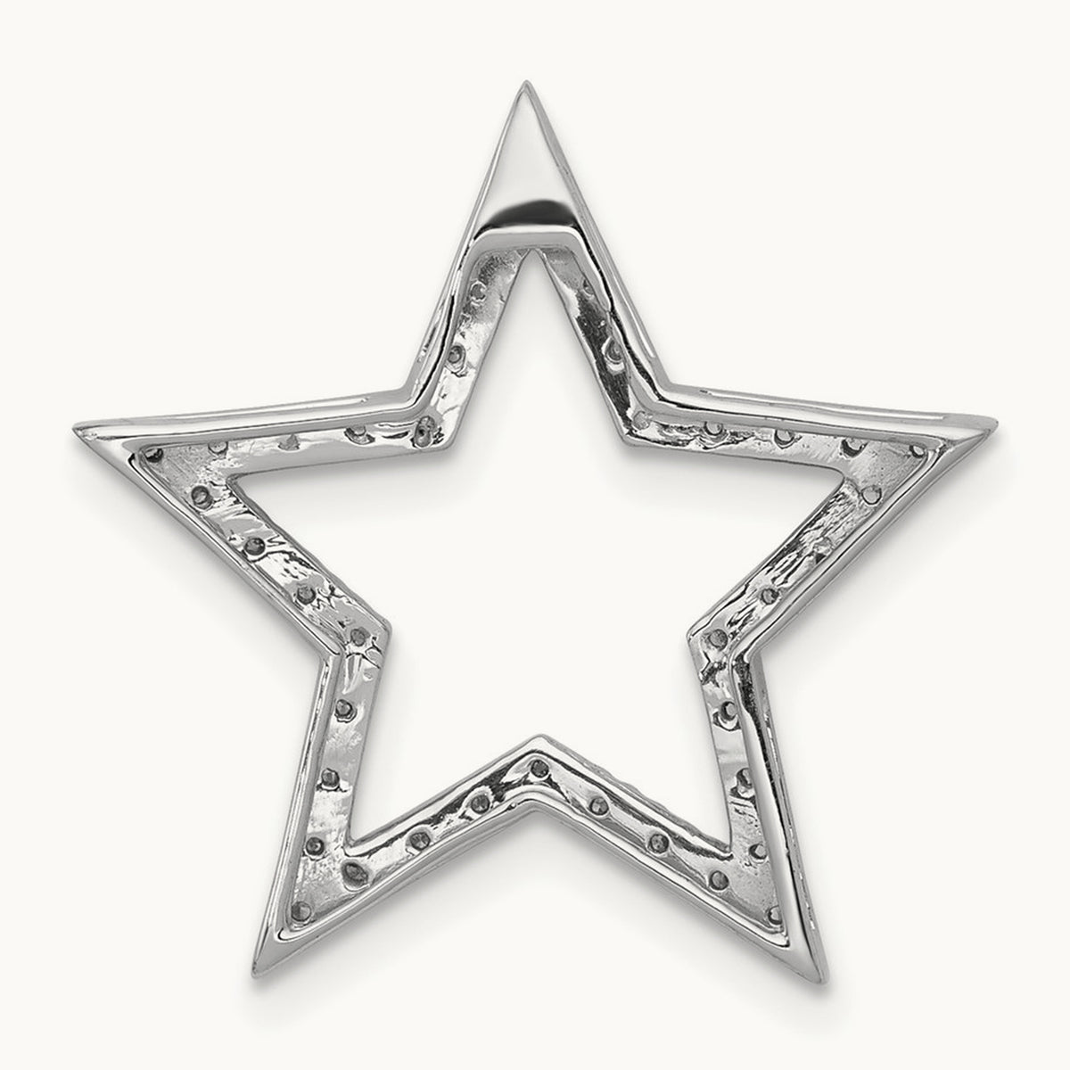Star Chain Slide, 0.15 ct tw Lab-Grown Diamond